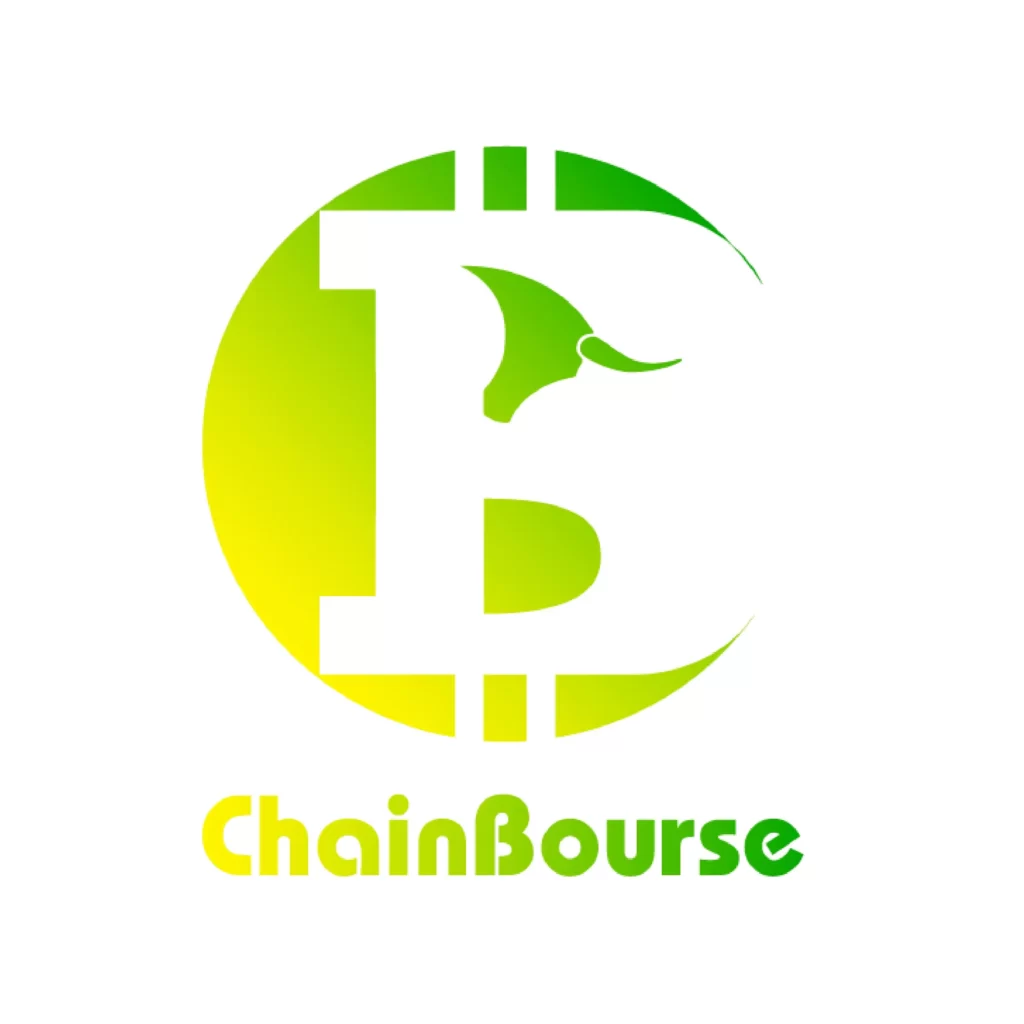 لوگو(نماد) مفهومی chain bourse