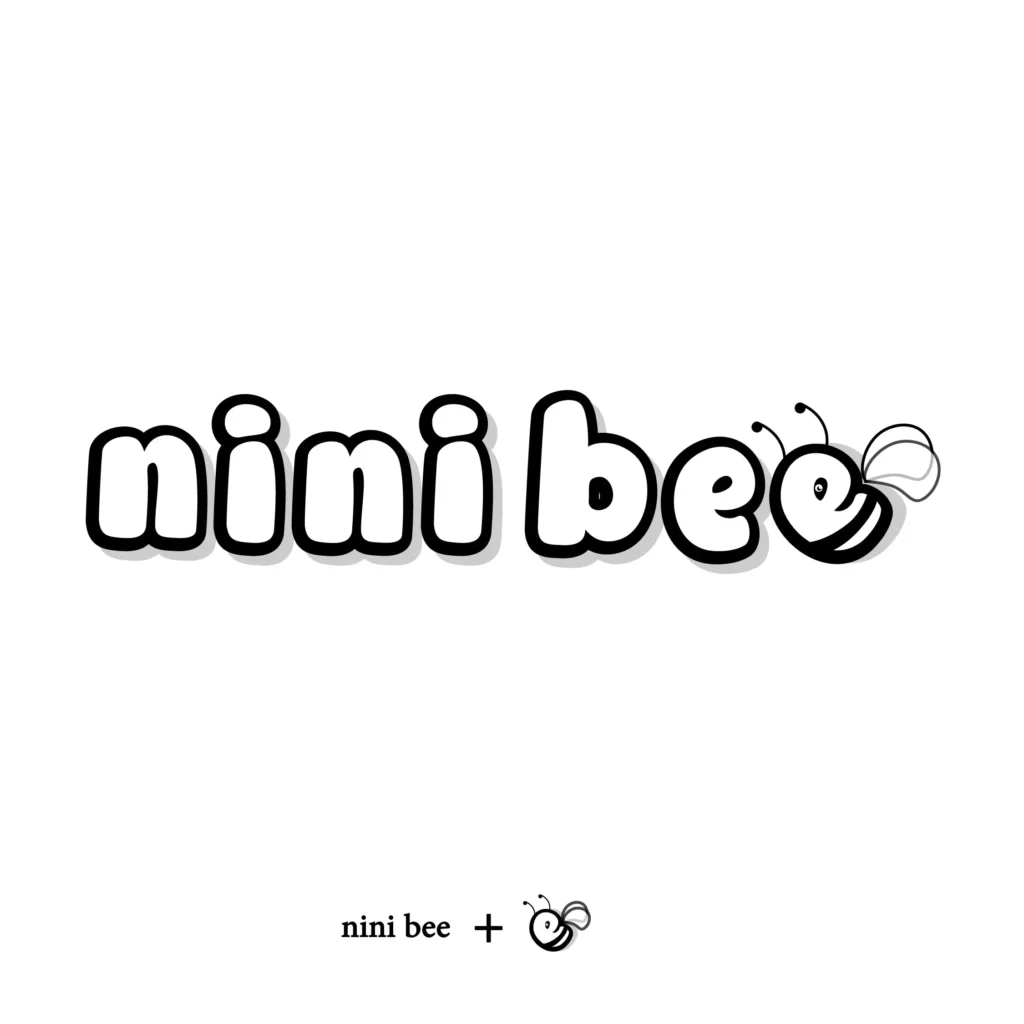 لوگوترکیبی nini bee