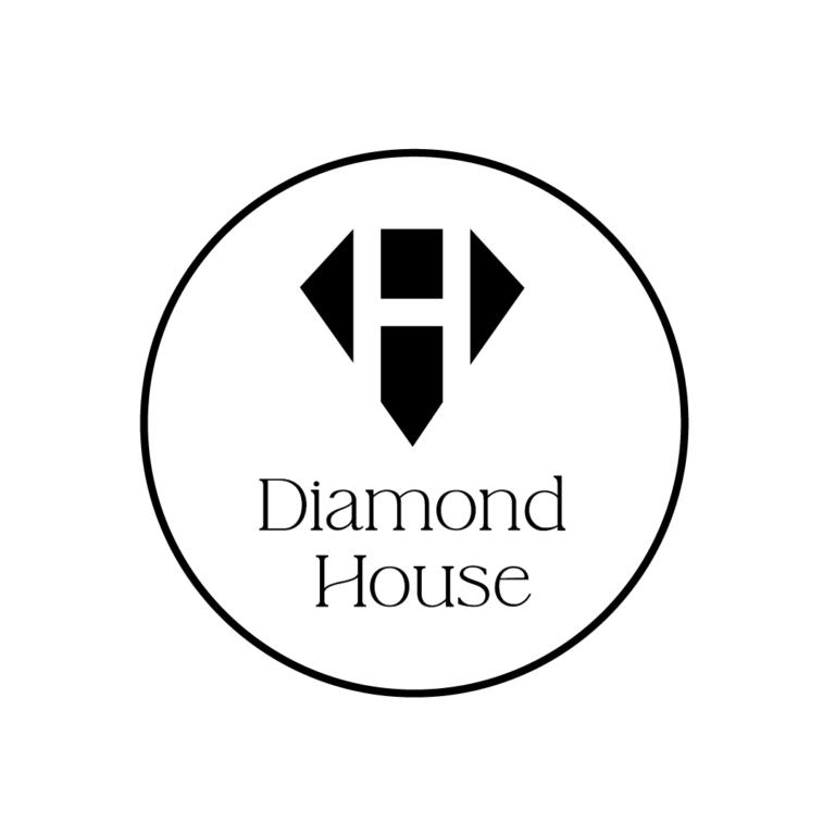 لوگو الماس diamond house
