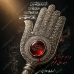 بنر مراسم عزاداری محرم و صفر طرح پنج تن